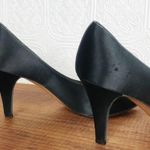YSL YVES SAINT LAURENT Vintage 90s Satin Stiletto Pumps Photo 1
