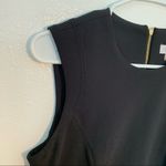 Calvin Klein  Sleeveless Sheath Dress Black Ruffle 6 Photo 3