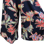 Laundry by Shelli Segal Women’s Floral Gaucho Jumpsuit Cropped Wide Leg Photo 8