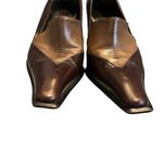 Altariva Two Tone Leather Dress Pump, Sz EU 38 Brown Photo 8