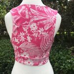 ZARA  Trafaluc tropical denim crop top Photo 2