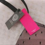 Vince Camuto Push-Up Lace Bra in Nude/Black Lace, Size 36C New w/Tag Photo 9