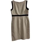 Evan Picone Evan-Picone Women's Beige Sheath Dress Size 10 Knee Length Formal Work Photo 6