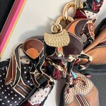 Piper K | Equestrian Motif Bag Charm Hand Painted Horse 🐎 & Tassel Green Photo 6