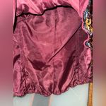 Adrianna Papell  Black Beaded Silk Burgundy Holiday Formal Lined Top Blouse 2X Photo 7