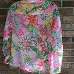 Lilly Pulitzer  “Nosey Posey” Button-Up Shirt Photo 5