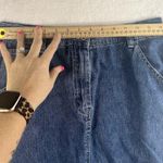 Faded Glory Vtg Y2K  Sz 10 Carpenter Utility Maxi Denim Skirt Grunge Streetwear Photo 11