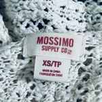 Mossimo Cream Bohemian Crochet Vest with Bottom Trim Fringe size XS Photo 4