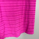 White Stag  Bright Pink Crochet Lace Stripe Boho Top - Size XL (16-18) - Women's Photo 2