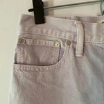 Madewell NWT  Lavender Purple The Perfect Vintage Straight Jean Women's size 27 Photo 4