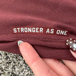 Lululemon  Burgundy Tank Top Power Y Photo 2