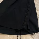 EXPRESS 🆕  strapless lace up sides mini dress stretchy size 4 black Photo 8