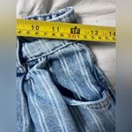 Free People  We the Free Dogtown Striped Cut Off Denim High Rise Shorts Size 25 Photo 6
