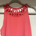 Faith and joy Sleeveless Melon Colored Top Sz L Photo 1