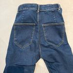 ZARA  women size USA 02 high waisted dark blue jeans high waist skinny NWOT Photo 1