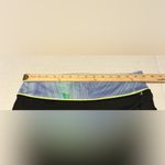 Lululemon  athletica Black Leggings with Blue and Yellow Trim Photo 7