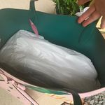 Kate Spade Authentic Leather Pineapple print Reversible tote Photo 6