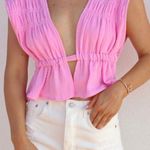 Boutique Pink  Tie Top Photo 0