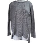 Loft ‎ Striped Long Sleeve Tunic Top Women's XS Blue White Modal Blend XS Photo 5