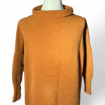 Free People  Oversized Thermal Tunic Sweater Top‎ Roll Neck Long Sleeve Photo 0