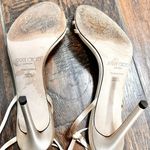 Jimmy Choo Tizzy 100mm Ankle Wrap Sandals 39.5 champagne opentoe stiletto Photo 6