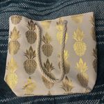 Cruise Club Pineapple Tote Gold Photo 0