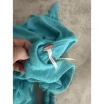 Free People NEW  Boulevard Bow Tie Strap Ruched Sides Cotton Rib Tank Top Aqua S Photo 8