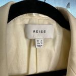 Reiss  white oversized wool double breasted blazer academia preppy old money sz 0 Photo 3