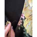 Disney Princess Dress Women's XS Black Floral Fairy Grunge Long Maxi Sheer Photo 8