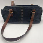 Fossil  Coronado Pebbled Leather Black/Brown Hand Bag‎ East West Photo 0