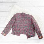 Vera Bradley  Vintage Christmas Holiday Button Up Quilted Jacket Size‎ Small Photo 2