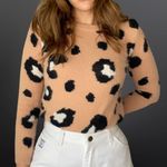 Torn By Ronny Kobo Leopard print angora sweater - Torn by Rony Kobo Photo 1