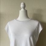 Zadig & Voltaire Cecilia Lion Strass White Tee | Rhinestone Back Graphic T-Shirt Photo 4