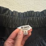 BB Dakota  Black Faux Leather Shorts Photo 4