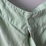 Young Fabulous and Broke Linen Blend Green Women's Pants Wide Leg zipper button L Photo 6