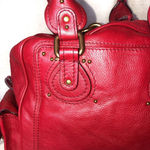 Chloé CHLOE Paddington Red Leather Lock Bag Comes with: Padlock Key COA Dust Bag Photo 14