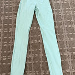 Lululemon Size 2 Bright Teal  leggings 28’ inch Photo 0