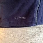 Columbia Blue Fleece zip up Jacket with Collar Photo 3