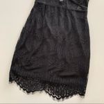Lush Clothing Lush | Evangeline Black Lace Mini Dress Medium Photo 2