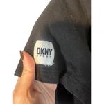 DKNY Sport Black White Logo Front Cotton Short Sleeve Crop Top Women Sz S Photo 7