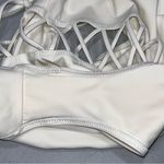 Solid & Striped  Cream The Barbara One Piece Cutout Swimsuit size Small Photo 5