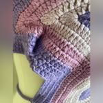 House of Sunny Stefani Crochet Start Vest Open Back Purple, Size 8 Purple Photo 3