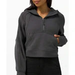Lululemon  Gray Scuba Oversized Half-Zip Hoodie Photo 1