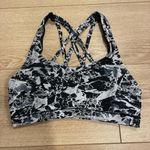 Lululemon  Free to Be Serene Bra Interlaced Starlight Black Luxtreme Size 4 Photo 1