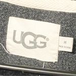 UGG  Size Medium Grey Crewneck Zip Sides Cotton Crewneck Sweatshirt Pullover Photo 2