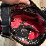 Brighton  Flower Palmer Crochet Straw Messenger Purse Bag Photo 1