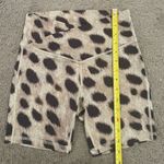 We Wore What Leopard Animal Print Cross-Over Biker Shorts, Size S Photo 6