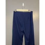 SheIn  Pant Suit Set Womens Medium Navy Blue Double Breasted Blazer Pants Stretch Photo 12