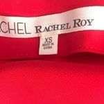 Rachel Roy Womens Red Long Sleeve V Neck Top Size: XS Photo 4
