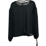 Mossimo Supply Co Mossimo sheer long sleeve blouse Photo 1